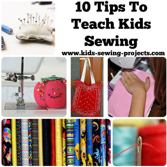 Teaching Children and Teens to Sew