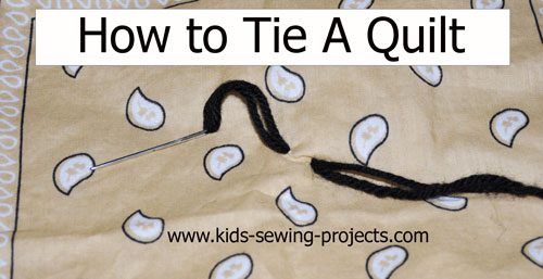 blanket how to tie