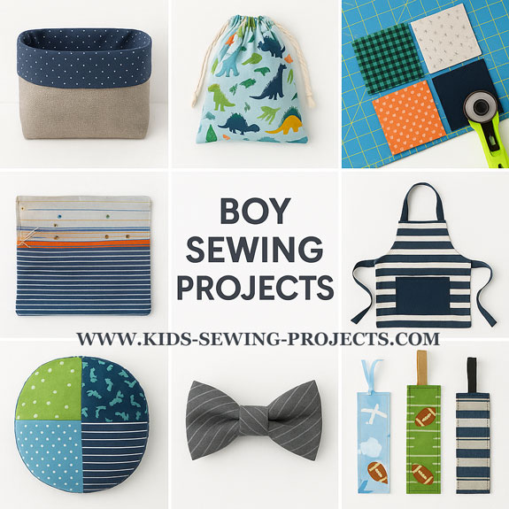 boys sewing tutorials