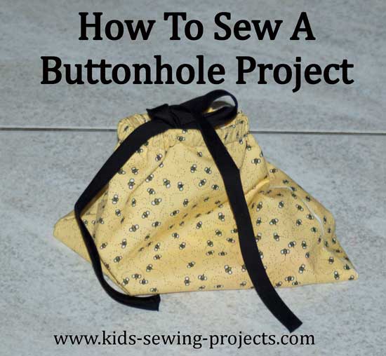 how to sew a buttonhole project