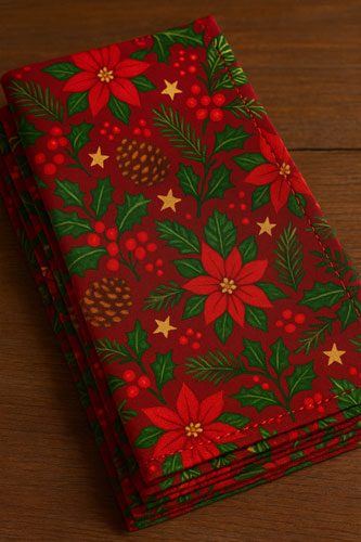 Christmas cloth dinner napkins