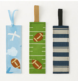 fabric bookmark