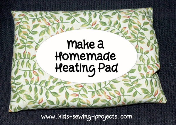 heating pad sewing project