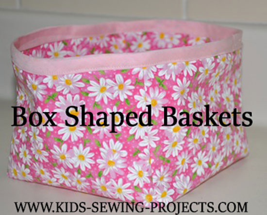 box with bias tape