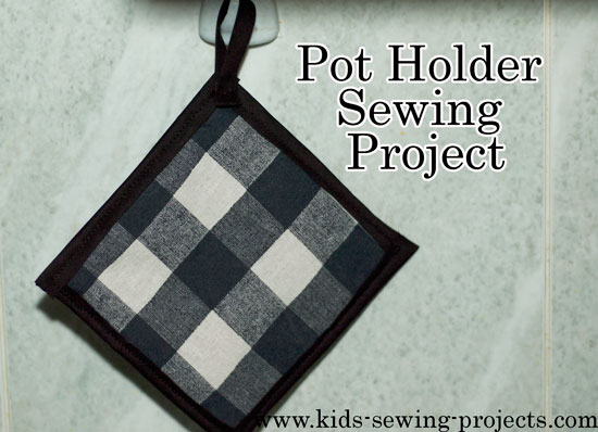 Four Square Potholder