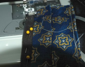 sewing zipper