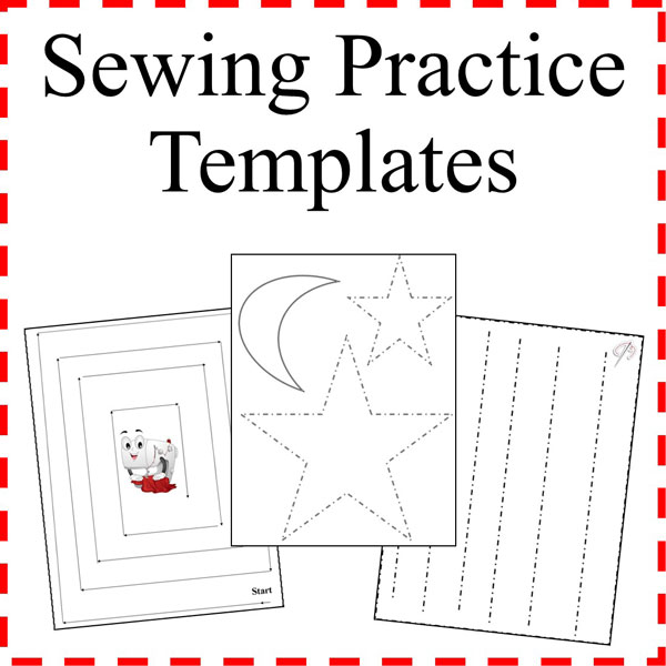 EASY Sewing Projects for Kids + FREE Practice Sheets!