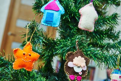 sew ornaments project