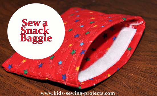 sew snack baggie project