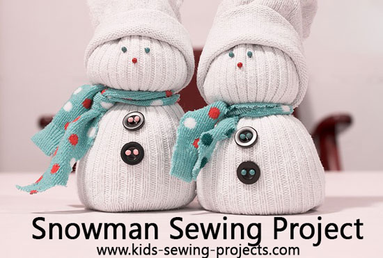 One Savvy Mom ™  NYC Area Mom Blog: Mini Embroidery Hoop Snowman Ornaments-  Kids Sewing Series at One Savvy Mom™ Project #7