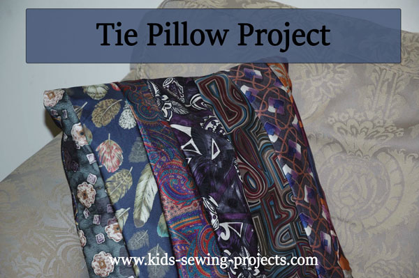 tie pillow project