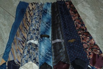 ties sewn together