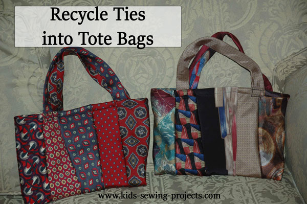 tie tote bags