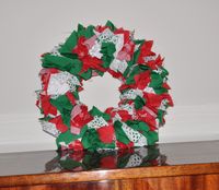homemade christmas wreath