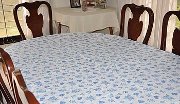 Sew a Tablecloth Diy table cloth