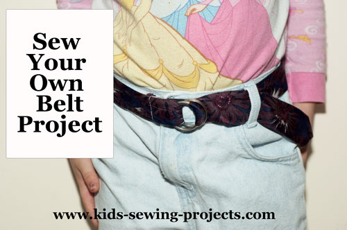sew your own belt project