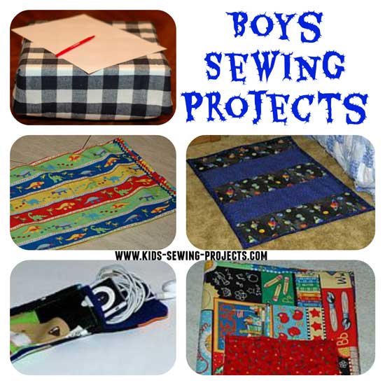 boys sewing projects