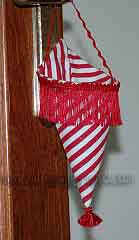 hanging christmas cone
