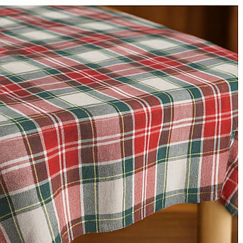 tablecloth sewn