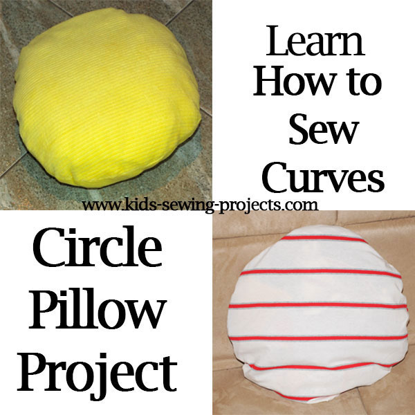 circle pillow projects