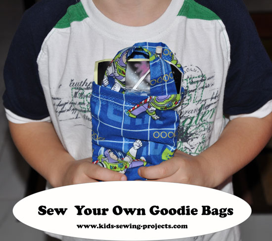 sew goodie bags project