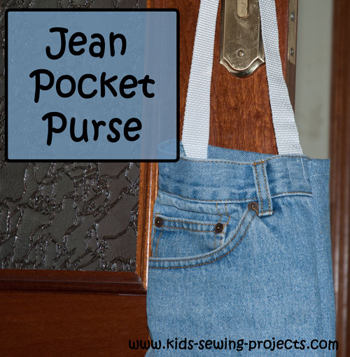 jean pocket purse