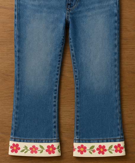 Ribbon pants done