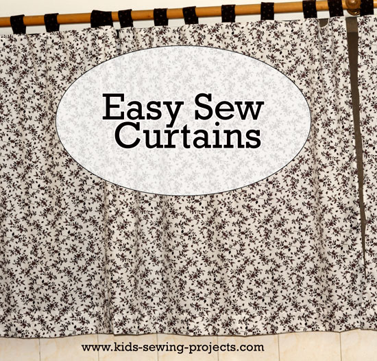 Easy Sew Curtains
