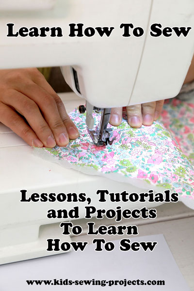 learn how to sew tutorials