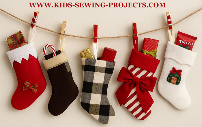 mini Christmas stockings project