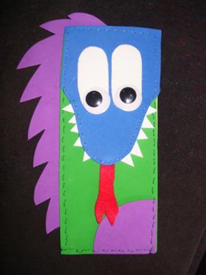 pencil case monster