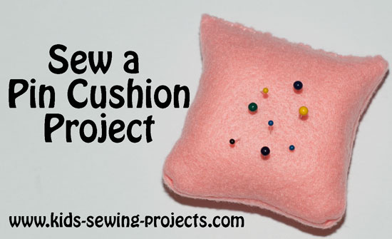 Pin cushion sewing project