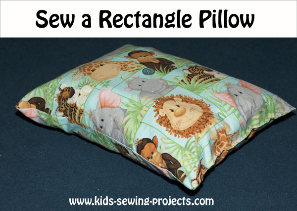rectangle pillow project