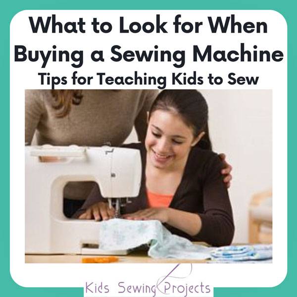 Teaching Kids How to Sew on a Machine
