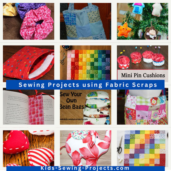 fabric scrap projects