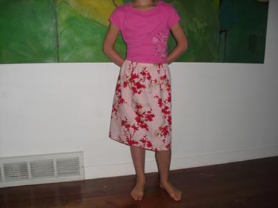 skirt finished