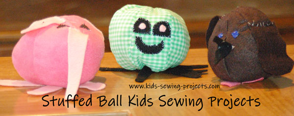 stuffed ball project