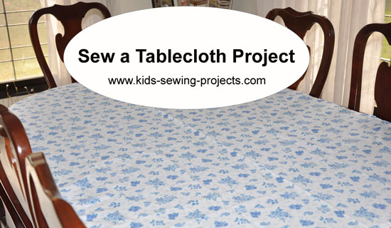 tablecloth sewing