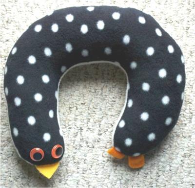 penguin neck pillow