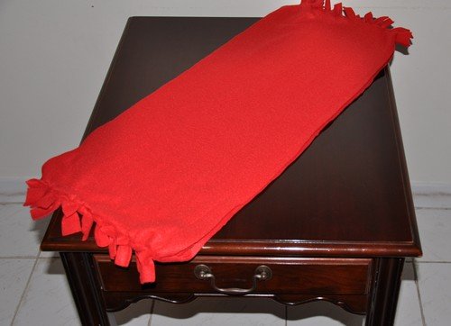 fleece table runner