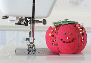 smiling pin cushion