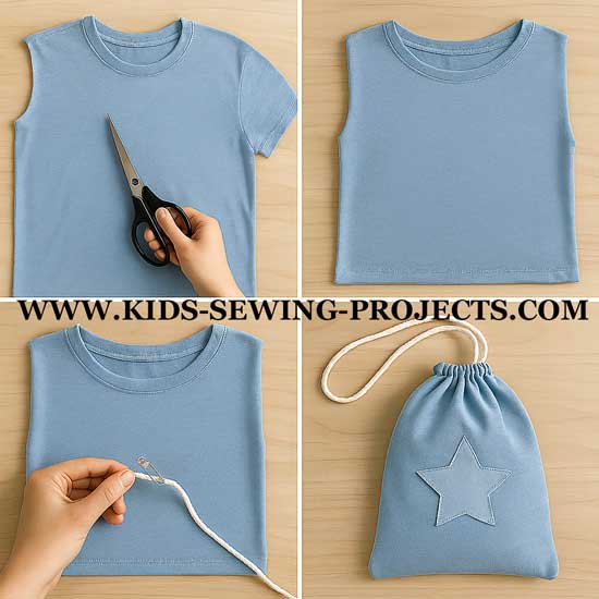 drawstring shirt bag