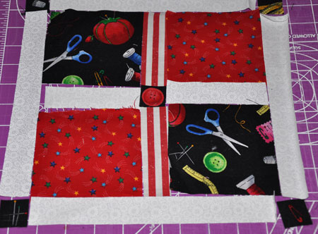 sewing square pattern