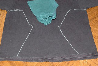 pants into shirt pattern