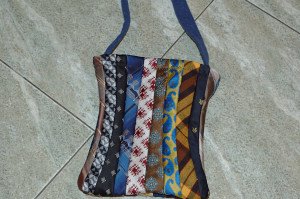tie bag with handle